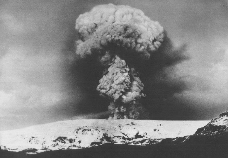 Katla erupts 1918